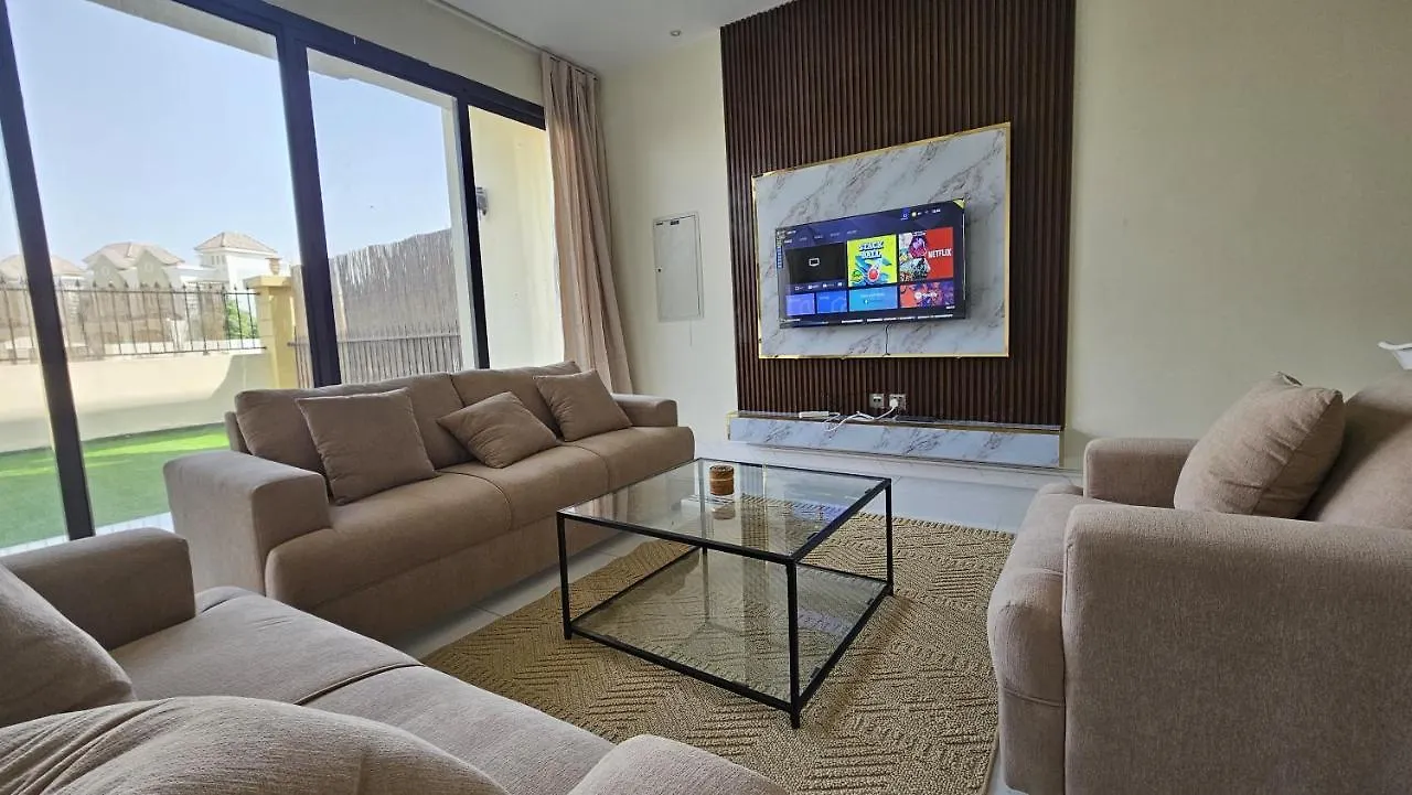 Elegant 2-Bed Villa + Hall, G+1 Dubai