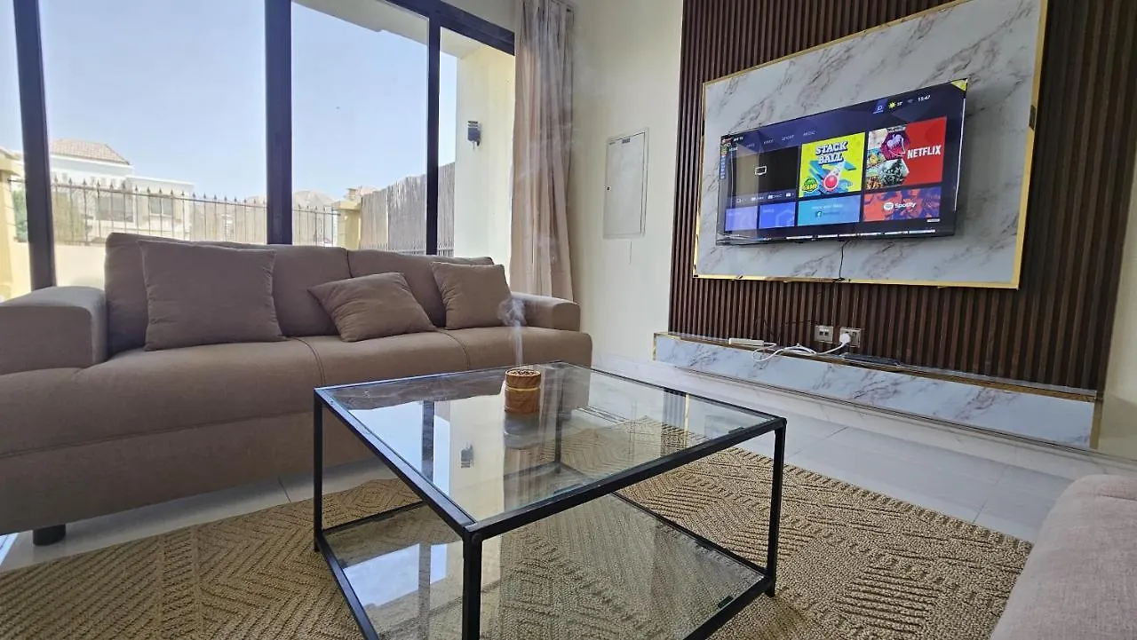 Elegant 2-Bed Villa + Hall, G+1 Dubai